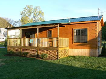 Exterior of cabin #3