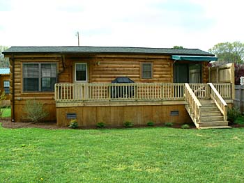 Exterior of cabin number two