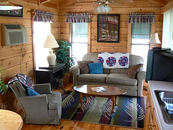 Living room, cabin number two